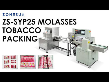 ZONESUN ZS-SYP25 Viscous Material Filling and Sealing Equipment Granular Mixture Automatic Bagging Packaging Machine
