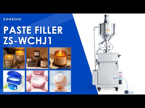 Zonesun ZS-WCHJ1 Semi-automatic Candle Wax Filling Machine with Heating & Mixing