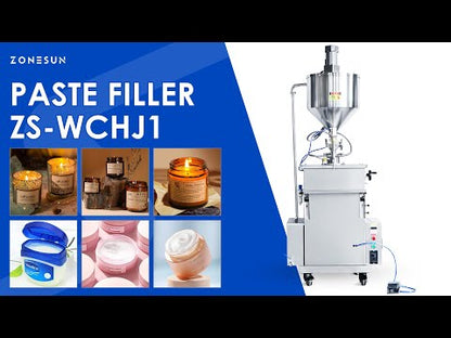 Zonesun ZS-WCHJ1 Semi-automatic Candle Wax Filling Machine with Heating & Mixing