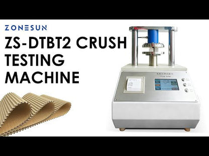 ZONESUN ZS-DTBT2 Crush Testing Machine for Paperboard and Corrugated Boxes
