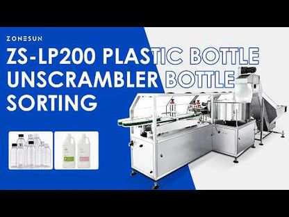 ZONESUN ZS-LP200 Automatic High-Speed PET Bottle Unscrambler Machine
