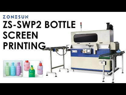ZONESUN ZS-SWP2 High-Precision Automatic Bottle Single Color Screen Printer