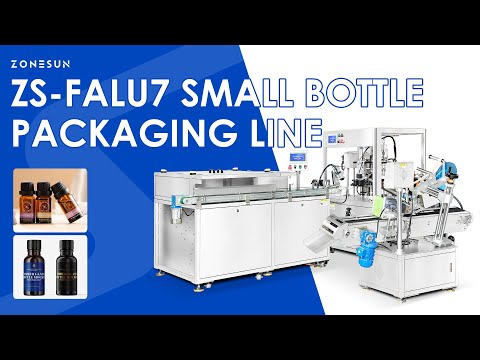 ZONESUN ZS-FALU7 Automatic 3 Heads Peristaltic Pump Essential Oils Collagen Youth Drink Production Line