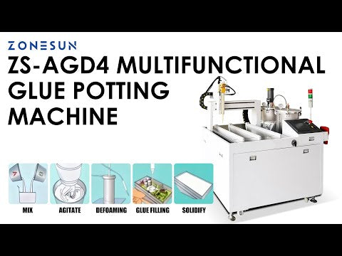 ZONESUN ZS-AGD4 Automatic AB Glue Dispensing and Potting Machine