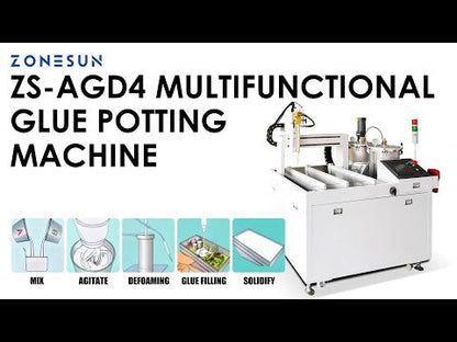 ZONESUN ZS-AGD4 Automatic AB Glue Dispensing and Potting Machine