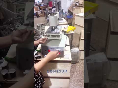 ZONESUN ZS-KCS5 Semi-Automatic Cup Sealing Machine with Custom Molds