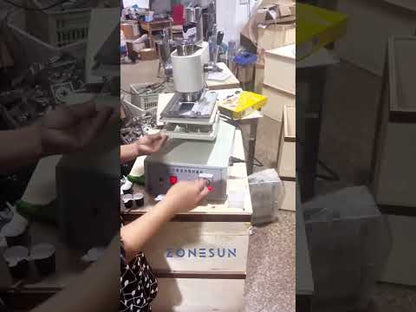 ZONESUN ZS-KCS5 Semi-Automatic Cup Sealing Machine with Custom Molds
