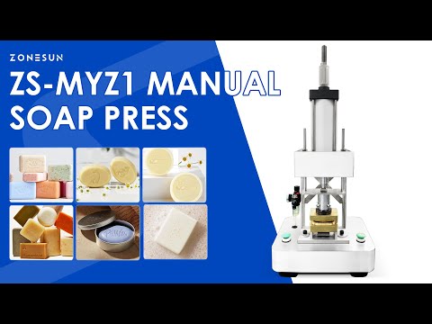 ZONESUN ZS‑MYZ1 Pneumatic Soap Press with Custom Mold Options for Precision