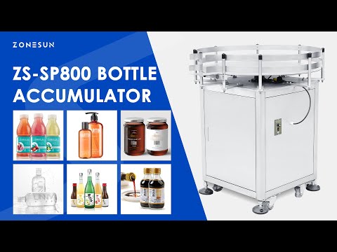 ZONESUN Bottle Unscrambler Automatic PET Glass Bottle Sorting Machine ZS-SP1000