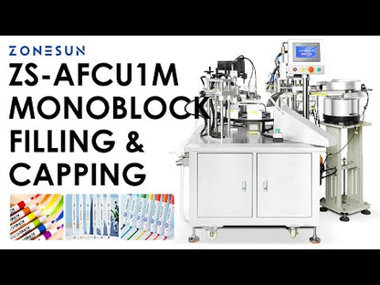 ZONESUN ZS-AFCU1M Magic Remover Pen Monoblock Packaging Machine Filling and Sealing Equipment