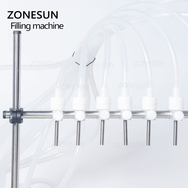 ZONESUN ZS-YTPP10 Electric 10Nozzle Peristaltic Pump Liquid Filling Machine