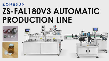 Zonesun ZS-FAL180V3 Ceramic Coating Bottling Line for Automotive