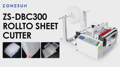 Zonesun ZS-DBC300 Multi‑Material Roll to Sheet Cutting Machine