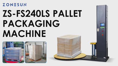 Zonesun ZS‑PWM1 Automatic Stretch‑Film Pallet Wrapping Machine