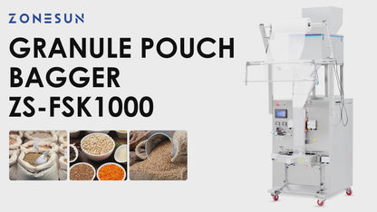 ZONESUN ZS-FSK1000 Automatic Pouch Granule Weigh Fill Seal Machine