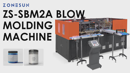 ZONESUN ZS-SBM2A Automatische 2-Kavitäten-PET-Flaschenblasmaschine mit UV-Heizung