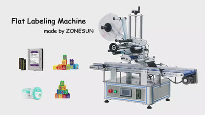 ZONESUN ZS-TB150PB Auto Flat Surface Labeling Machine for Bags & Boxes