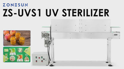 Zonesun ZS‑UVS1 Automatic UV Sterilizer Tunnel for Food Bottles