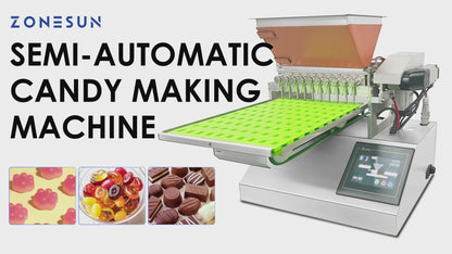 ZONESUN ZS-GD10 Semi-automatic Candy Chocolate Depositing Machine