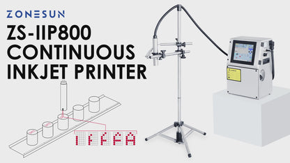 Zonesun ZS-IIP800 Continuous Inkjet Printer-Industrial Coding Solution
