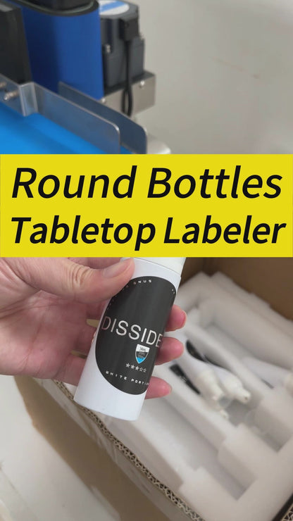 Zonesun ZS-TB150RP Desktop Wrap Around Bottle Labeling Machine