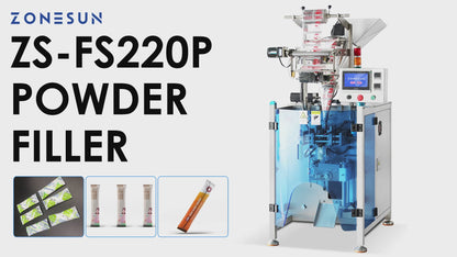 Zonesun ZS-FS220P Powder Sachet Packaging VFFS Machine Video