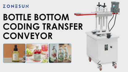 Máquina transportadora automática de transferencia con sujeción de botellas redondas ZONESUN ZS-JP1 para línea de producción 