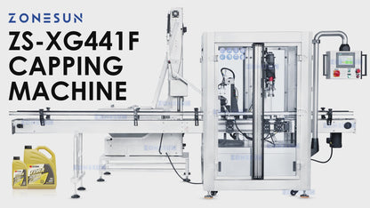Zonesun ZS-XG441F F-style Capping Machine With UV Sterilizing