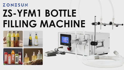 Zonesun ZS-MPZ2 Magnetic Pump Liquid Filling Machine