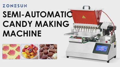 ZONESUN ZS-GD10 Semi-automatic Candy Chocolate Depositing Machine