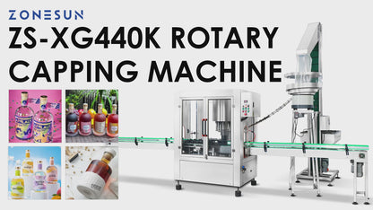 Zonesun ZS-XG440K Automatic 8‑Head Rotary Corking Machine