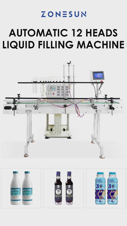 ZONESUN ZS-VTDP12P Automatic Liquid Filling Machine Diaphragm Pump