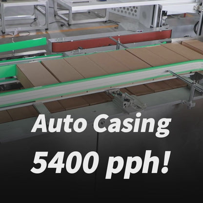 Zonesun ZS-FAL180V5 Cartoning Line with Integrated Packing and Sealing