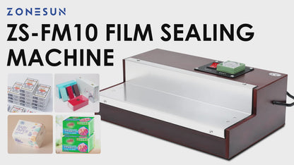 ZONESUN ZS‑FM10 Manual Cellophane Heat Sealer