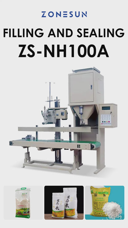 Zonesun ZS-NH100A Grain Bagger Integrated Grain&Corn Packing Solution