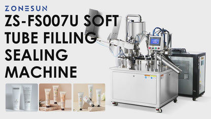 Zonesun ZS‑FS007U Automatic Tube Filling & Sealing Machine for Creams
