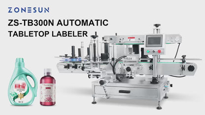 ZONESUN ZS-TB300N Automatic Round Square Bottle Labeling Machine
