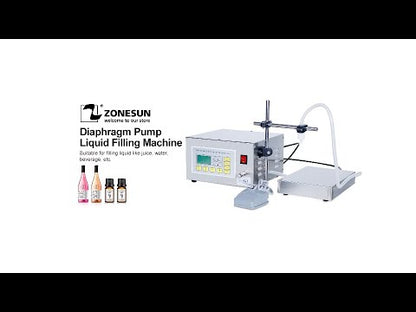 ZONESUN ZS-DP641W Semi-Automatic Liquid Filling Machine with Weighing