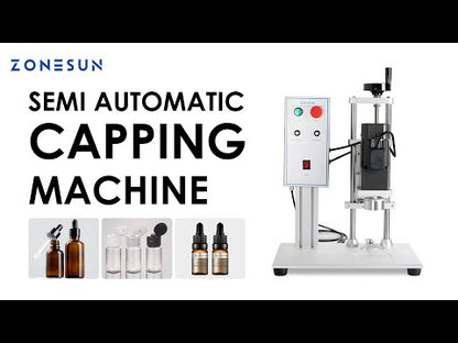 ZONESUN ZS-XG450 Custom Semi-automatic Capping Machine