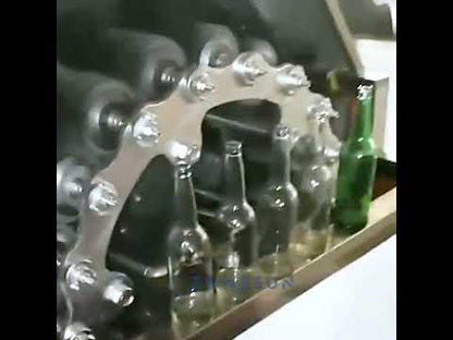 ZONESUN ZS-BLR18 Bottle Label Remover with 18-Station Rotating Wheel