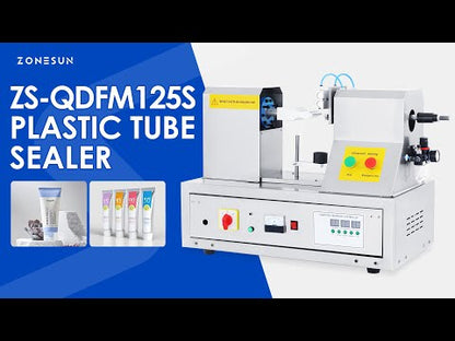 ZONESUN ZS-QDFM125S Ultrasonic Tube Sealing Machine with Cutter&Coder