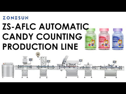 ZONESUN ZS-AFLC Automatic Gummy Candy Packaging Production Line