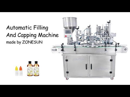 ZONESUN ZS-AFC4 Automatic Paste Filling & Capping Machine