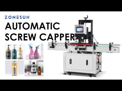 ZONESUN ZS-XG440S Automatic Servo Motor Capping Machine