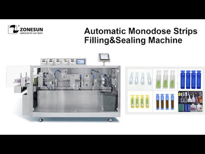 ZONESUN ZS-FS120 Monodose Strip Liquid Filling & Sealing Machine