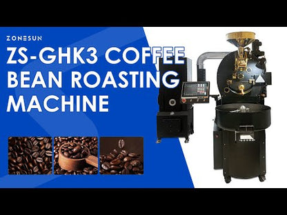 ZONESUN ZS-GHK3 Automatic Coffee Beans Roasting Machine