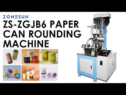 Zonesun ZS‑ZGJB6 Semi‑Automatic Paper Tube Curling Machine