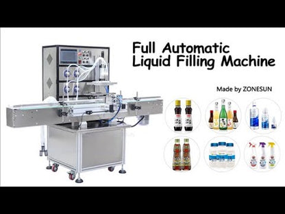 ZONESUN ZS‑VTMP80C Automatic Magnetic Pump Liquid Filling Machine