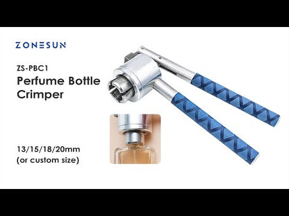 ZONESUN ZS-PBC1 13-20mm Stainless Steel Manual Perfume Capping Machine