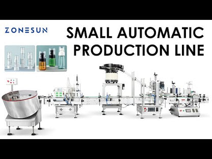 ZONESUN ZS-FAL180D3 Automatic Bottle Filling Capping Labeling Line